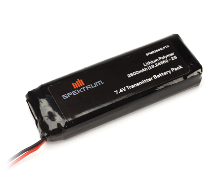 Spektrum TX 2600 mAh LiPo Transmitter Battery DX18